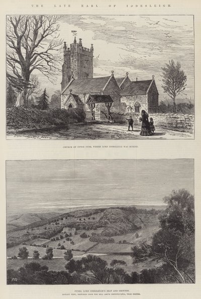 De overleden graaf van Iddesleigh door Charles Auguste Loye